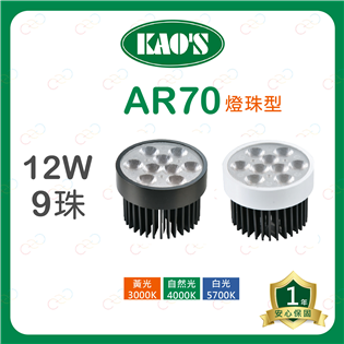 (A Light)附發票 KAOS LED AR70 燈