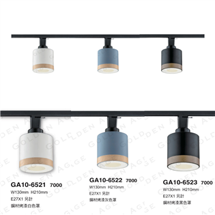 金色年代 E27 軌道燈 替換式 投光燈 可換燈泡 不含